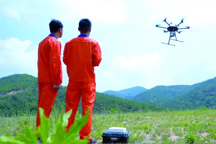 龙湖无人机倾斜摄影巡检拍摄